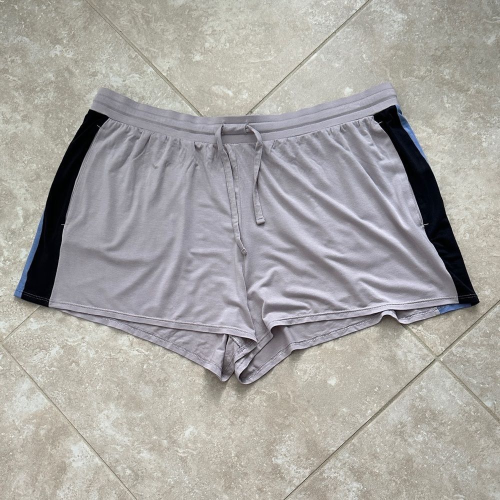 Tommy John Shorts Women's Size XL Gray Loungewear Pajama Bottoms